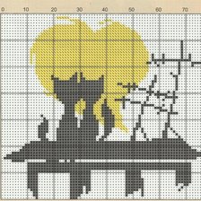 Влюбленные коты