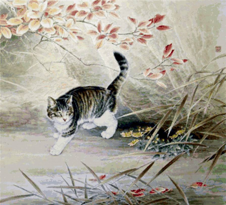 на охоте - котики - предпросмотр