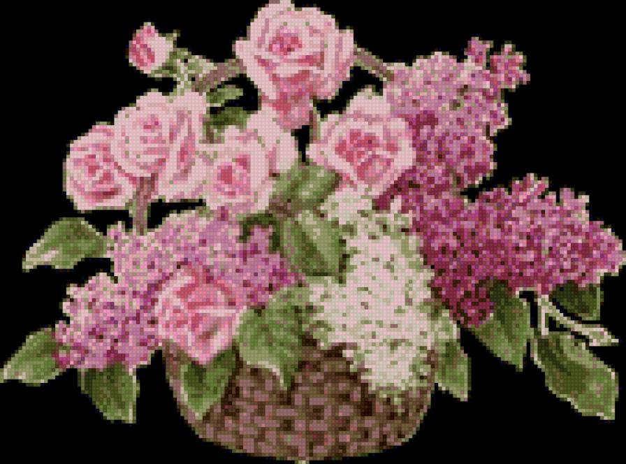 розовые розы - предпросмотр