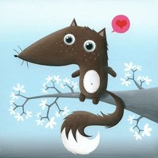 Схема вышивки «Лиса»