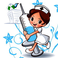 Схема вышивки «медсстра»