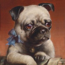 Схема вышивки «собаки»