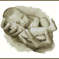 Схема вышивки «малыш»