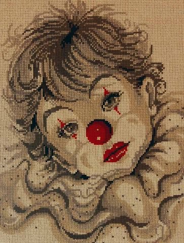 грустный клоун - люди - оригинал