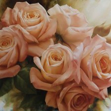 Схема вышивки «цветы»