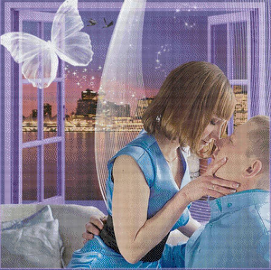 Двое у окна - предпросмотр