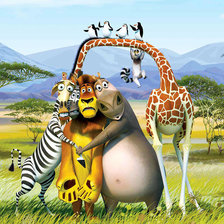 Схема вышивки «Мадагаскар»