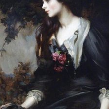 Схема вышивки «Портрет»