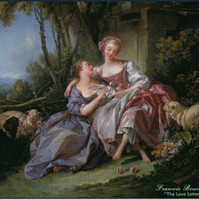 Схема вышивки «Любовное письмо»