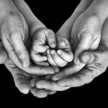 Схема вышивки «ладошки»