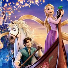 Схема вышивки «рапунцель»