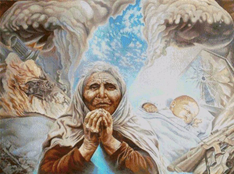 Молитва матери - ребенок, молитва, мать - предпросмотр