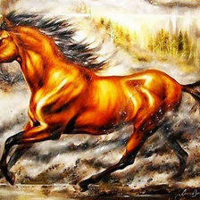 Схема вышивки «В движении»