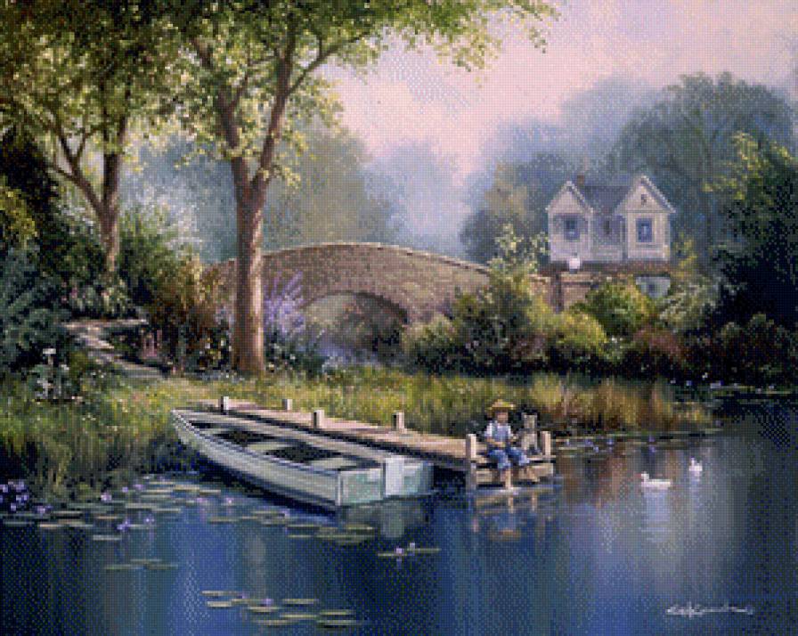 на рыбалке - предпросмотр