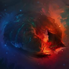 Схема вышивки «Кот»