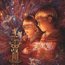 Схема вышивки «Дети»