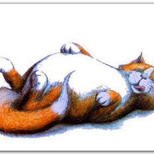 Схема вышивки «Обжора»