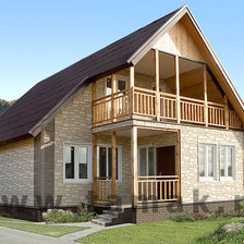 Схема вышивки «дом1»