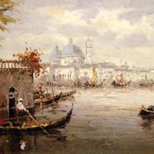 Схема вышивки «венеция»