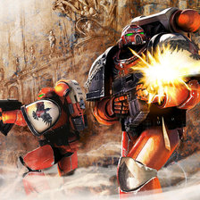 Схема вышивки «Космодесант Кровавых воронов»