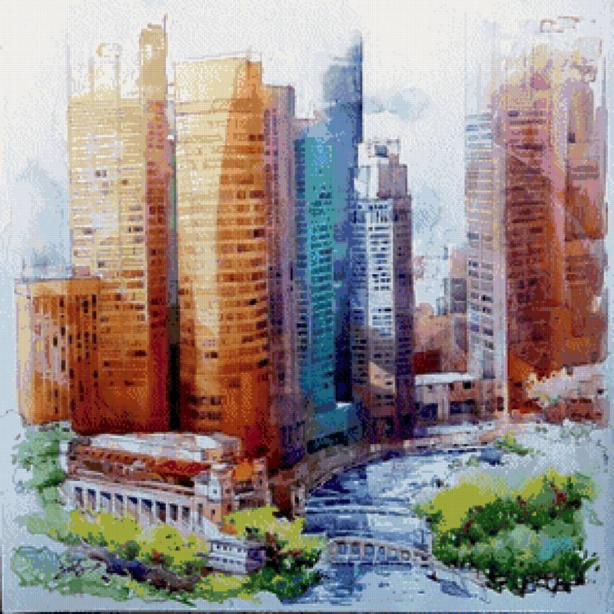 Jack Tia Kee Woon - акварель, картина - предпросмотр