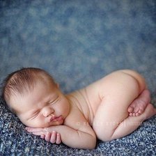 Схема вышивки «Малыш спит»