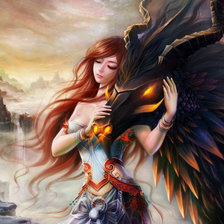 Схема вышивки «Добрый дракон»