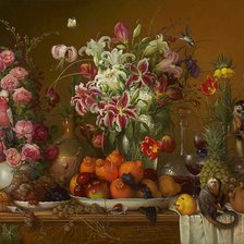 Схема вышивки «Старинный натюрморт»