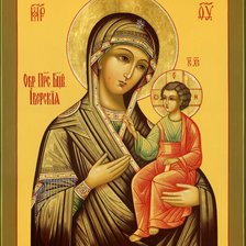 Схема вышивки «иверская икона б-цы»