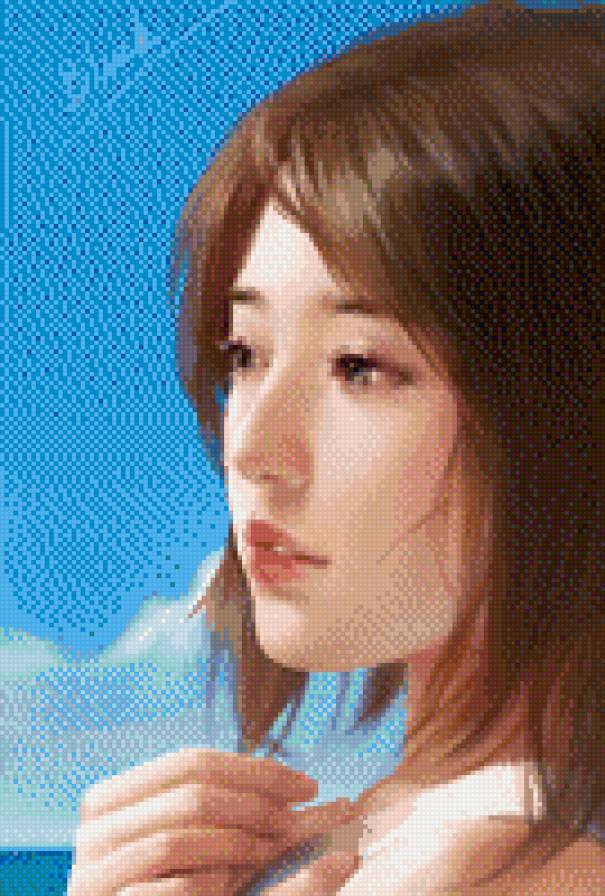 восточная девушка1 - девушка, портрет - предпросмотр