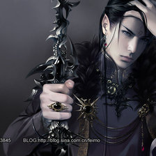 Схема вышивки «восточный красавец3»