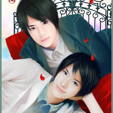 Схема вышивки «братья»