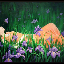 Схема вышивки «в цветах»