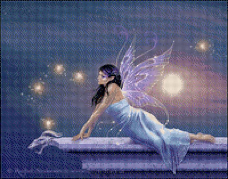 фея - девушка, фентези - предпросмотр