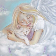 Схема вышивки «Ангельский сон»