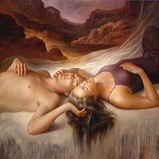 Схема вышивки «Сон-1»