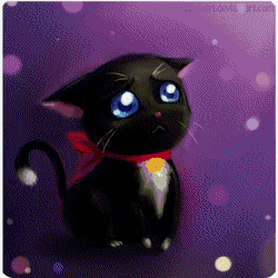 Котенок на подушку - котенок, подушка, животные - предпросмотр