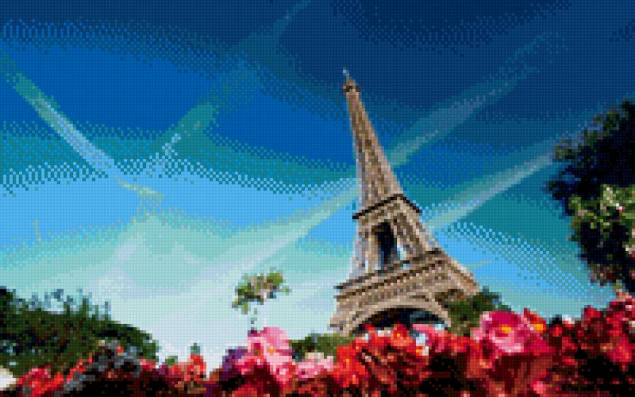 Эйфелева башня - башня, париж - предпросмотр