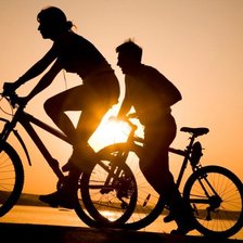 Схема вышивки «Велоспорт!»