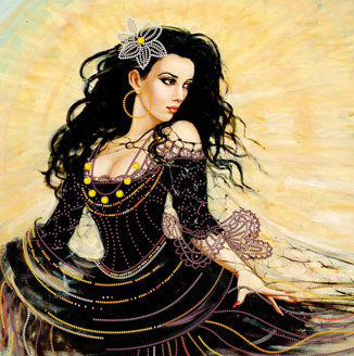 девушка - цыганка, женщина, девушки, портрет - оригинал