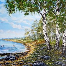 березки над водой