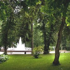 Схема вышивки «парк, Тернопіль»