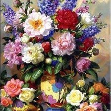 Схема вышивки «Букет»