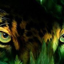 Схема вышивки «Взгляд»