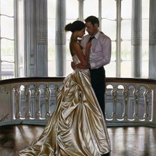 Схема вышивки «пара»