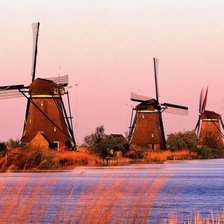 Схема вышивки «Мельницы»