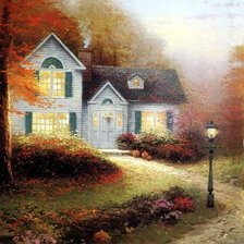 Схема вышивки «Возвращение домой»