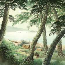 Схема вышивки «На рыбалку»