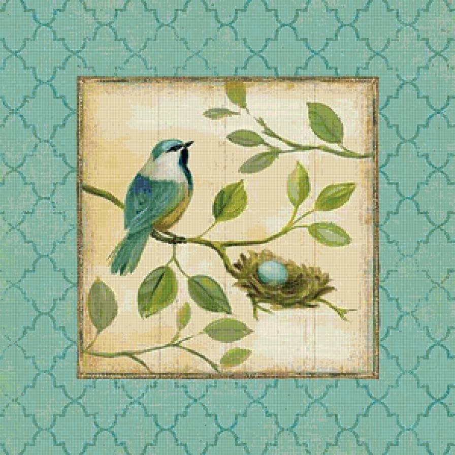 Птичка - подушка - предпросмотр