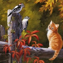 Схема вышивки «знакомство»